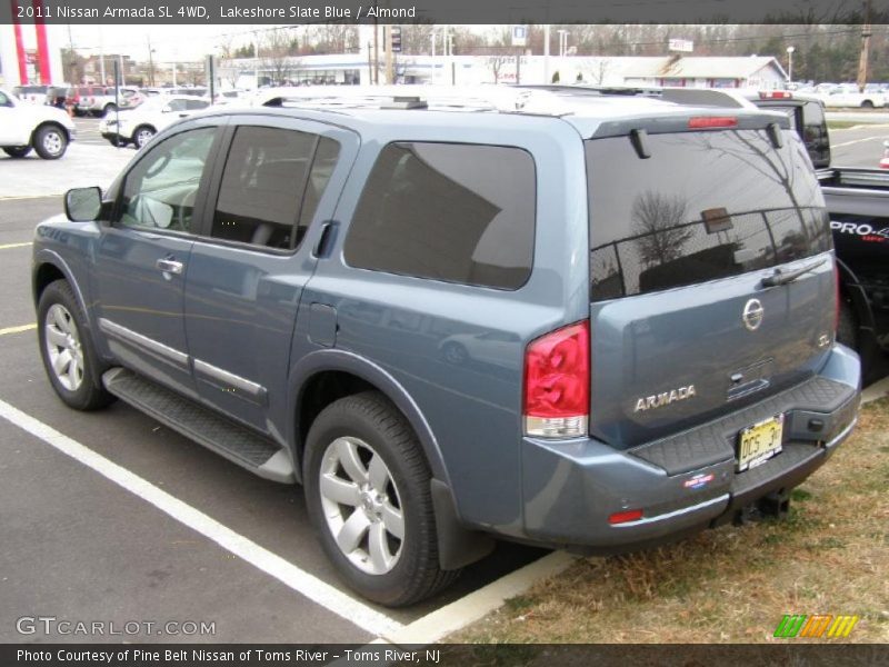 Lakeshore Slate Blue / Almond 2011 Nissan Armada SL 4WD