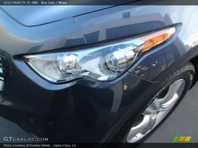 Blue Slate / Wheat 2010 Infiniti FX 35 AWD
