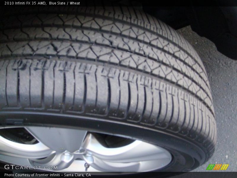 Blue Slate / Wheat 2010 Infiniti FX 35 AWD