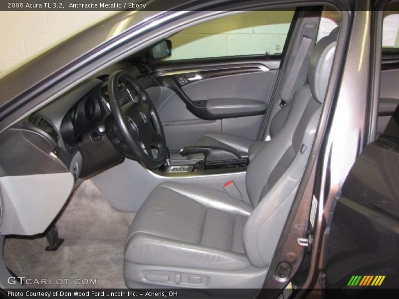 Anthracite Metallic / Ebony 2006 Acura TL 3.2