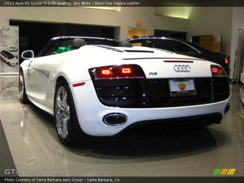  2011 R8 Spyder 5.2 FSI quattro Ibis White