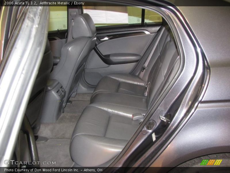 Anthracite Metallic / Ebony 2006 Acura TL 3.2