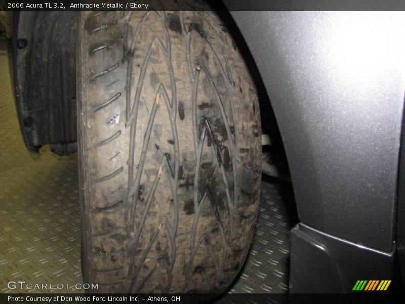 Anthracite Metallic / Ebony 2006 Acura TL 3.2