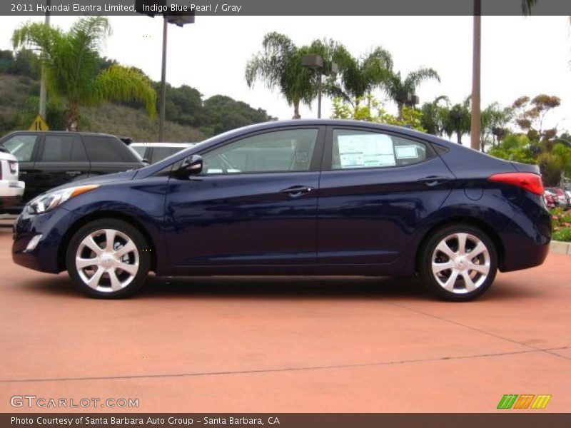  2011 Elantra Limited Indigo Blue Pearl