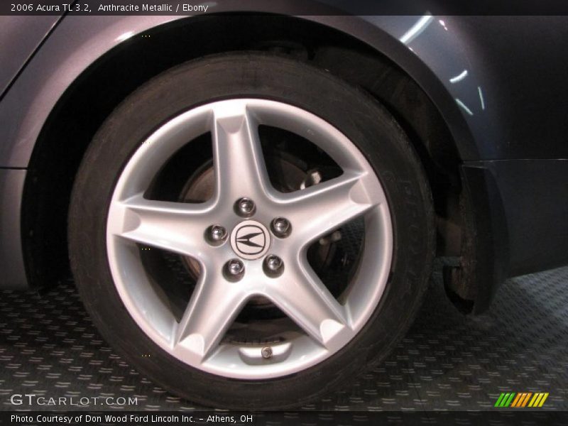 Anthracite Metallic / Ebony 2006 Acura TL 3.2