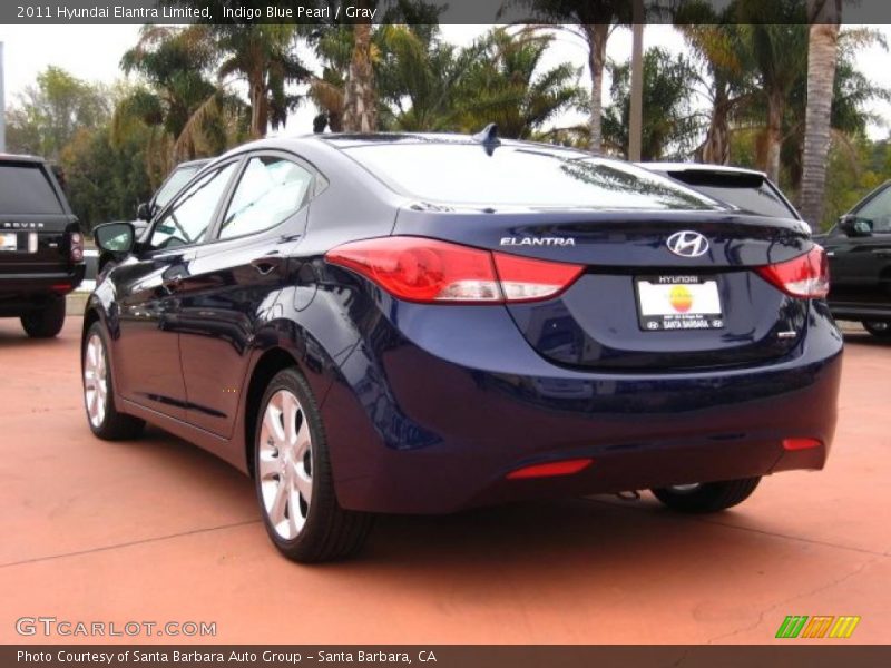  2011 Elantra Limited Indigo Blue Pearl