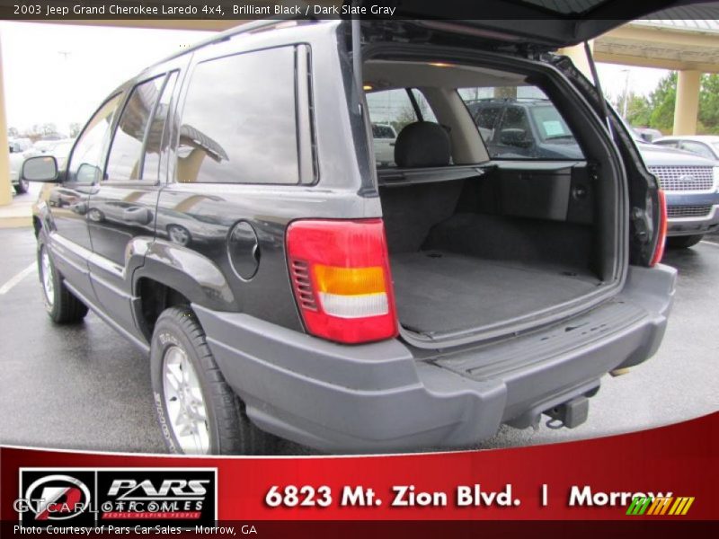 Brilliant Black / Dark Slate Gray 2003 Jeep Grand Cherokee Laredo 4x4