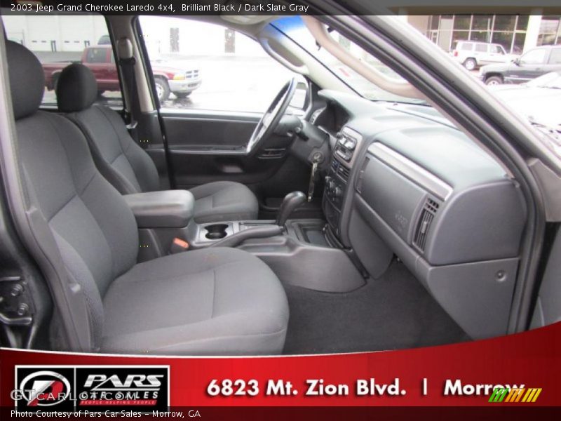 Brilliant Black / Dark Slate Gray 2003 Jeep Grand Cherokee Laredo 4x4