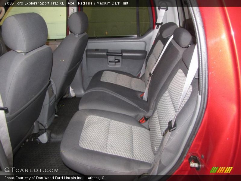 Red Fire / Medium Dark Flint 2005 Ford Explorer Sport Trac XLT 4x4