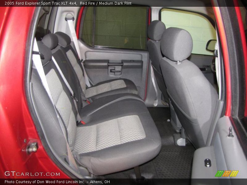 Red Fire / Medium Dark Flint 2005 Ford Explorer Sport Trac XLT 4x4
