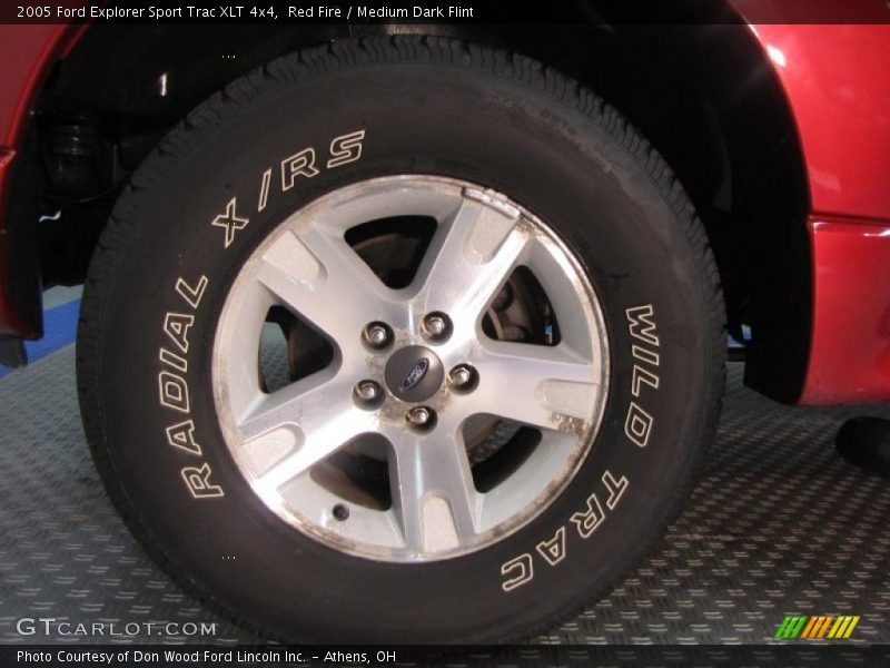 Red Fire / Medium Dark Flint 2005 Ford Explorer Sport Trac XLT 4x4