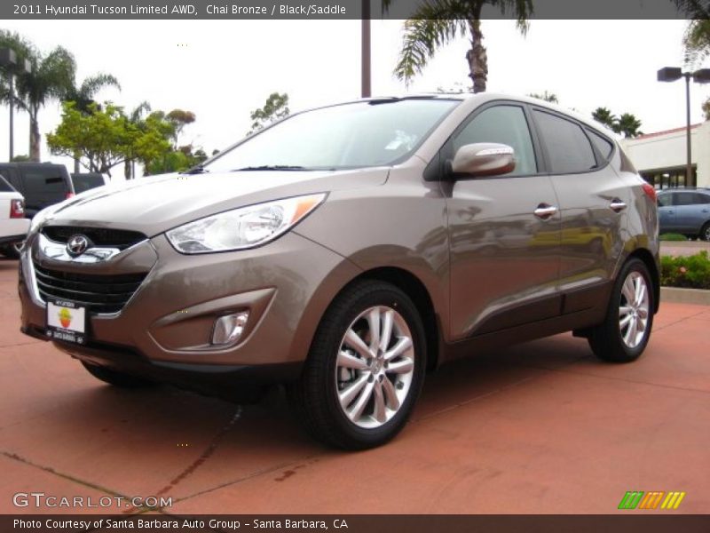 Front 3/4 View of 2011 Tucson Limited AWD