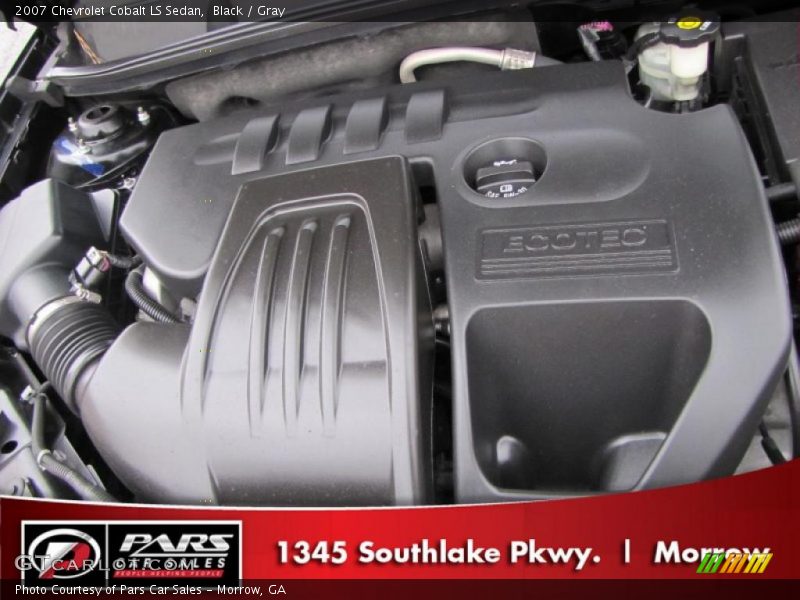 Black / Gray 2007 Chevrolet Cobalt LS Sedan