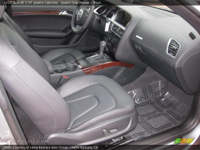  2010 A5 2.0T quattro Cabriolet Black Interior