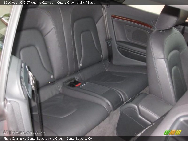  2010 A5 2.0T quattro Cabriolet Black Interior