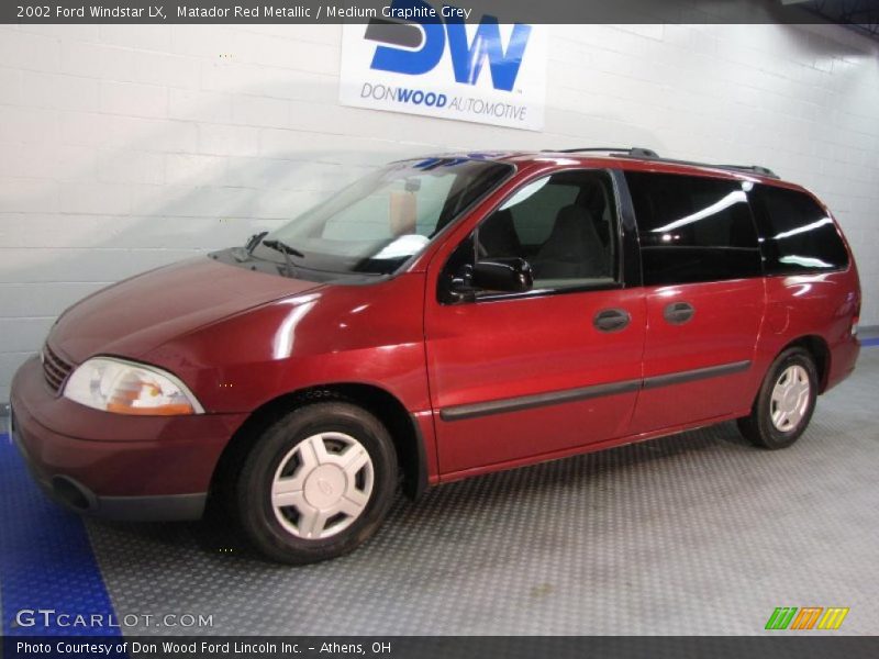 Matador Red Metallic / Medium Graphite Grey 2002 Ford Windstar LX