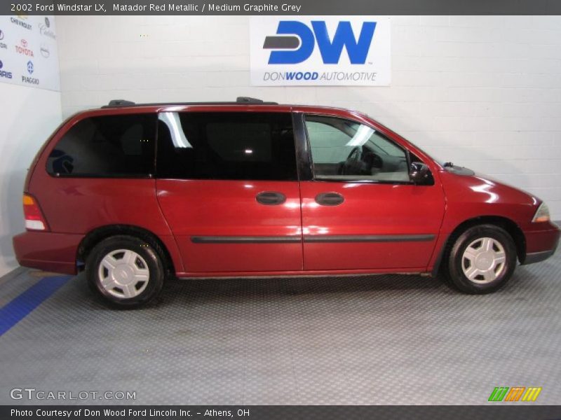 Matador Red Metallic / Medium Graphite Grey 2002 Ford Windstar LX