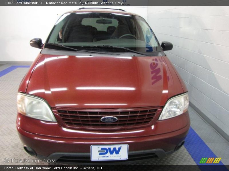 Matador Red Metallic / Medium Graphite Grey 2002 Ford Windstar LX