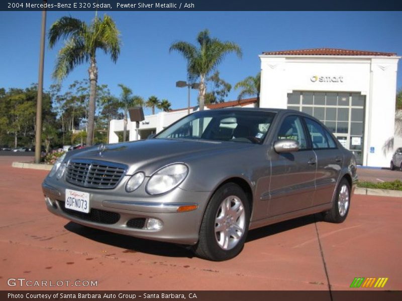Pewter Silver Metallic / Ash 2004 Mercedes-Benz E 320 Sedan