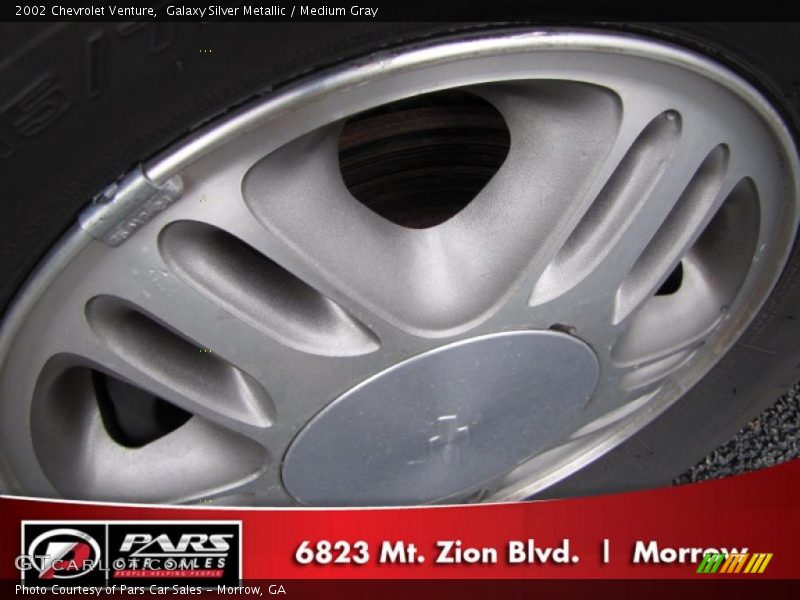 Galaxy Silver Metallic / Medium Gray 2002 Chevrolet Venture