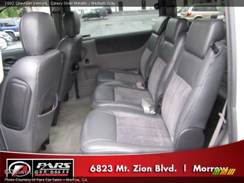Galaxy Silver Metallic / Medium Gray 2002 Chevrolet Venture