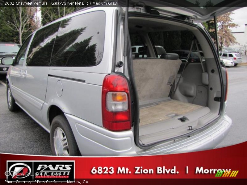 Galaxy Silver Metallic / Medium Gray 2002 Chevrolet Venture