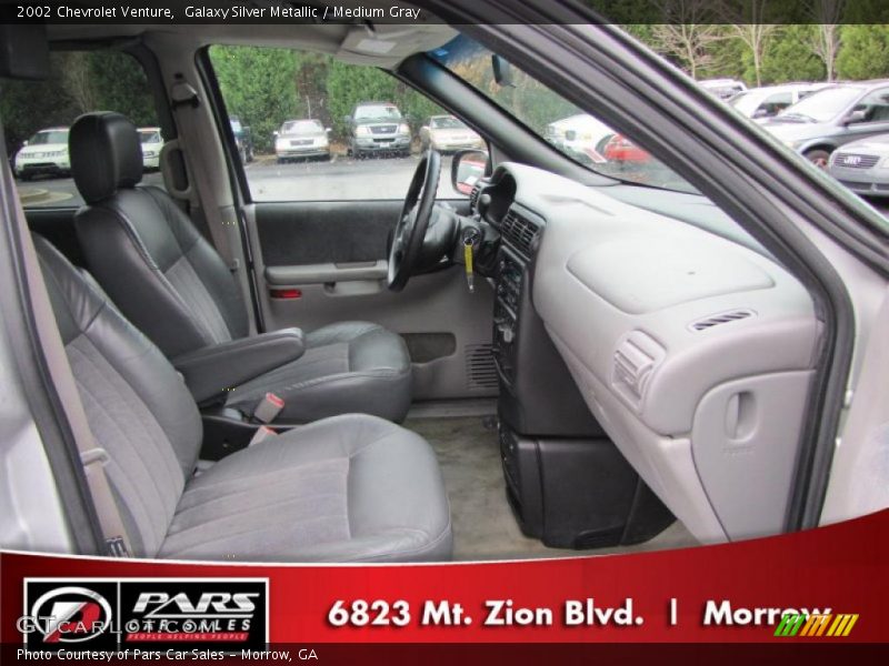 Galaxy Silver Metallic / Medium Gray 2002 Chevrolet Venture