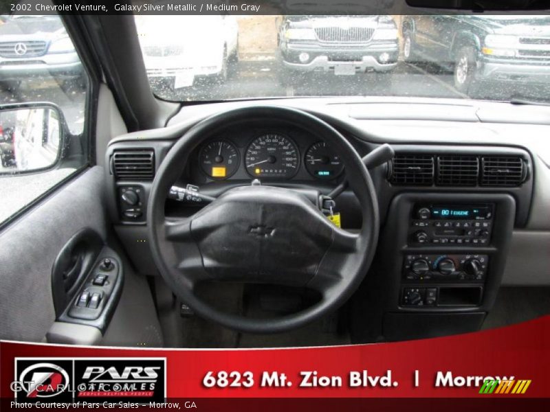 Galaxy Silver Metallic / Medium Gray 2002 Chevrolet Venture