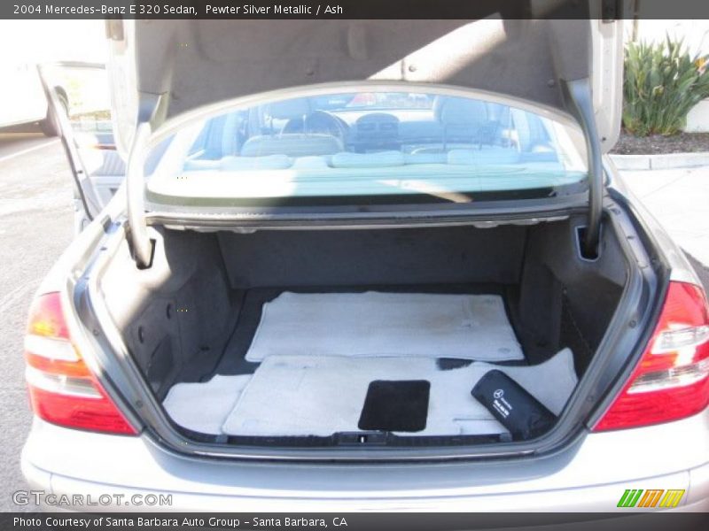 Pewter Silver Metallic / Ash 2004 Mercedes-Benz E 320 Sedan