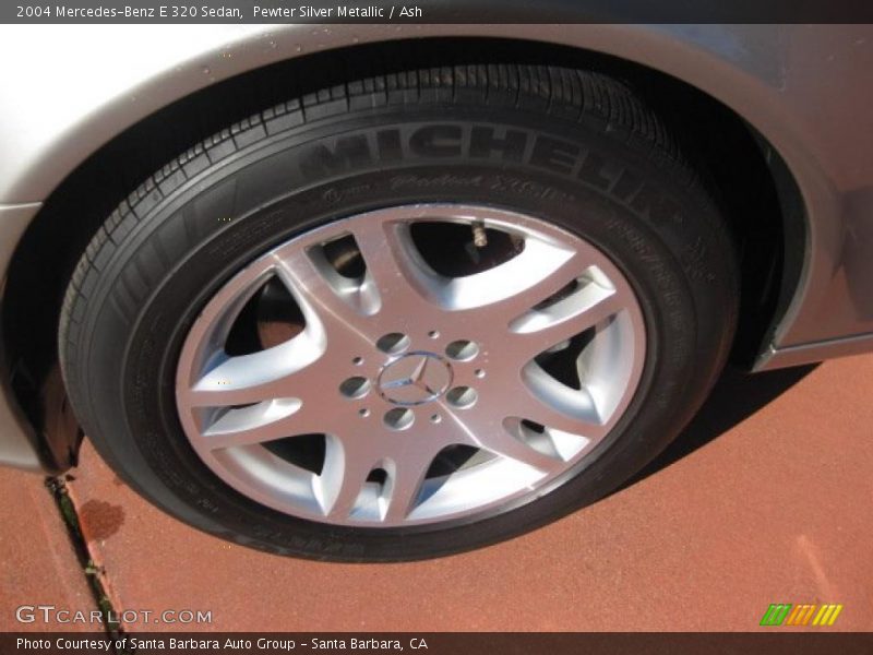 Pewter Silver Metallic / Ash 2004 Mercedes-Benz E 320 Sedan