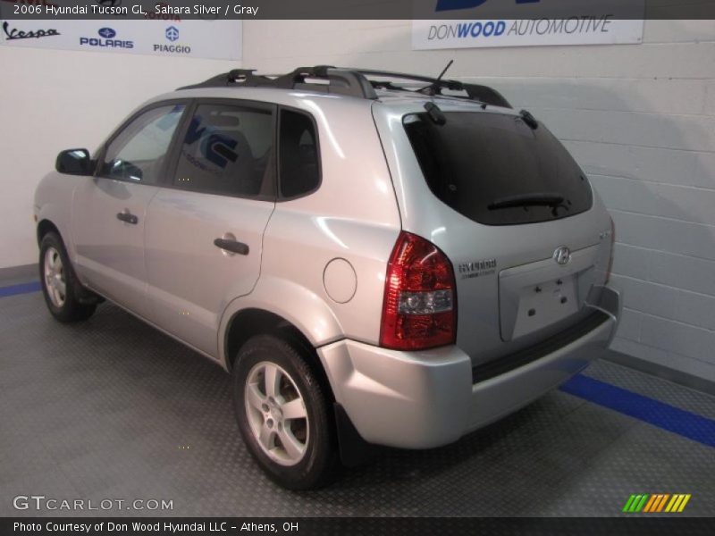 Sahara Silver / Gray 2006 Hyundai Tucson GL