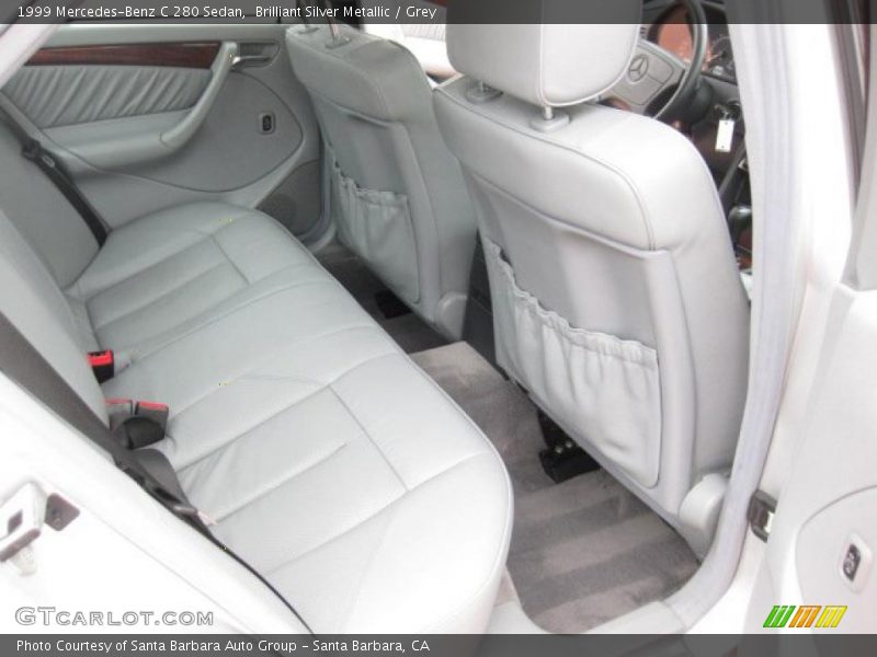 Brilliant Silver Metallic / Grey 1999 Mercedes-Benz C 280 Sedan