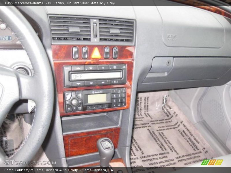 Brilliant Silver Metallic / Grey 1999 Mercedes-Benz C 280 Sedan