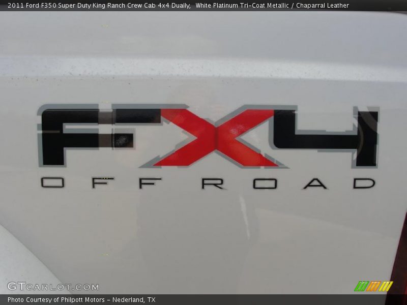 2011 F350 Super Duty King Ranch Crew Cab 4x4 Dually Logo