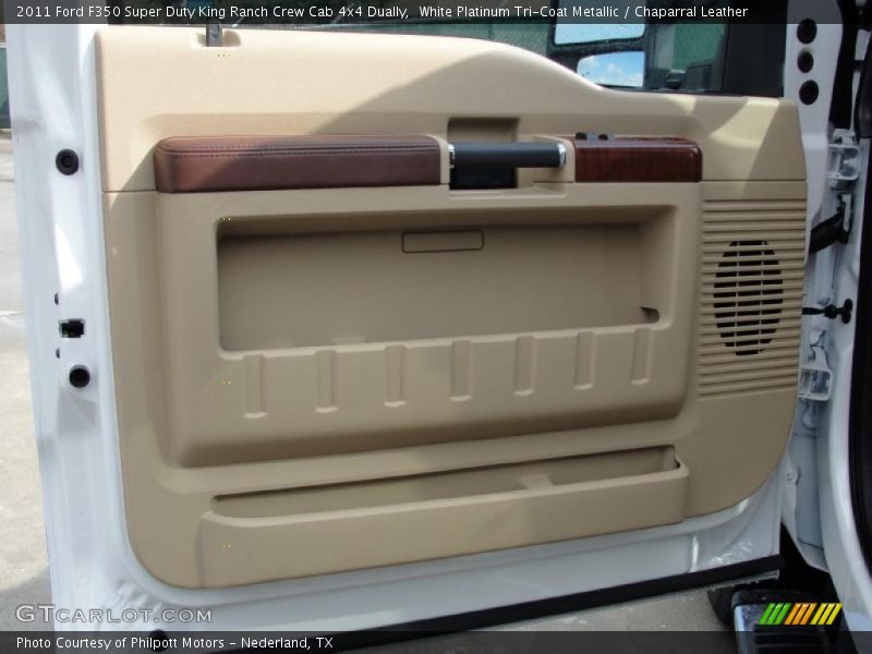 Door Panel of 2011 F350 Super Duty King Ranch Crew Cab 4x4 Dually