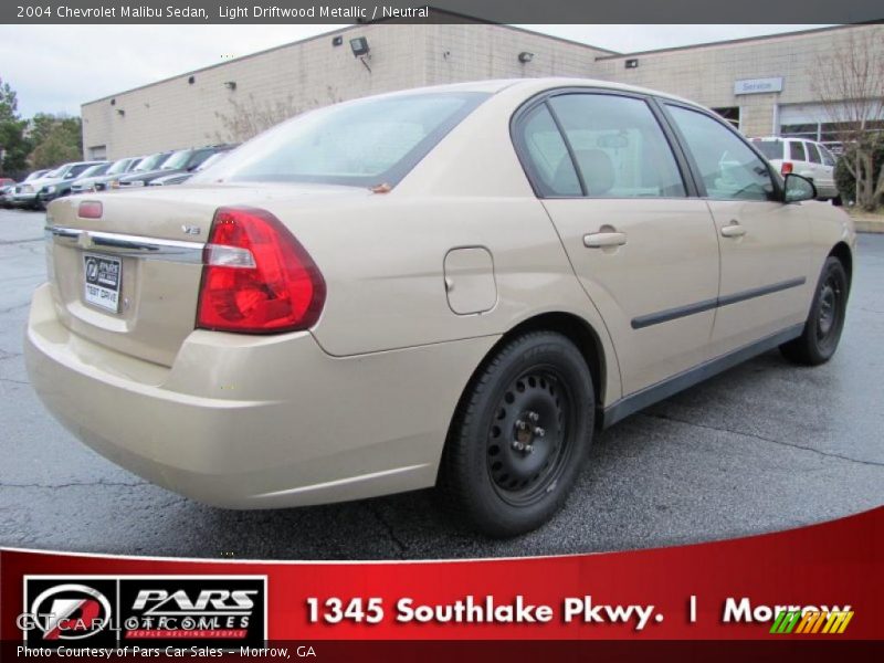 Light Driftwood Metallic / Neutral 2004 Chevrolet Malibu Sedan