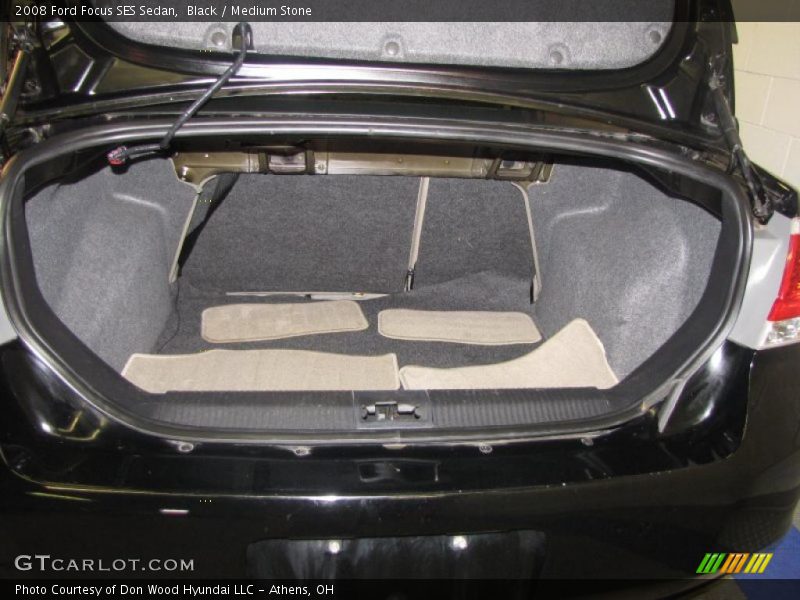 Black / Medium Stone 2008 Ford Focus SES Sedan