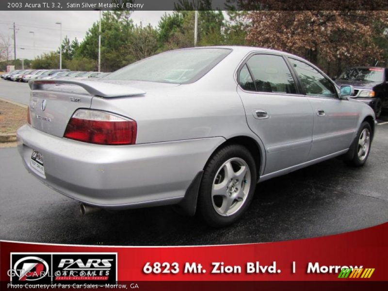 Satin Silver Metallic / Ebony 2003 Acura TL 3.2