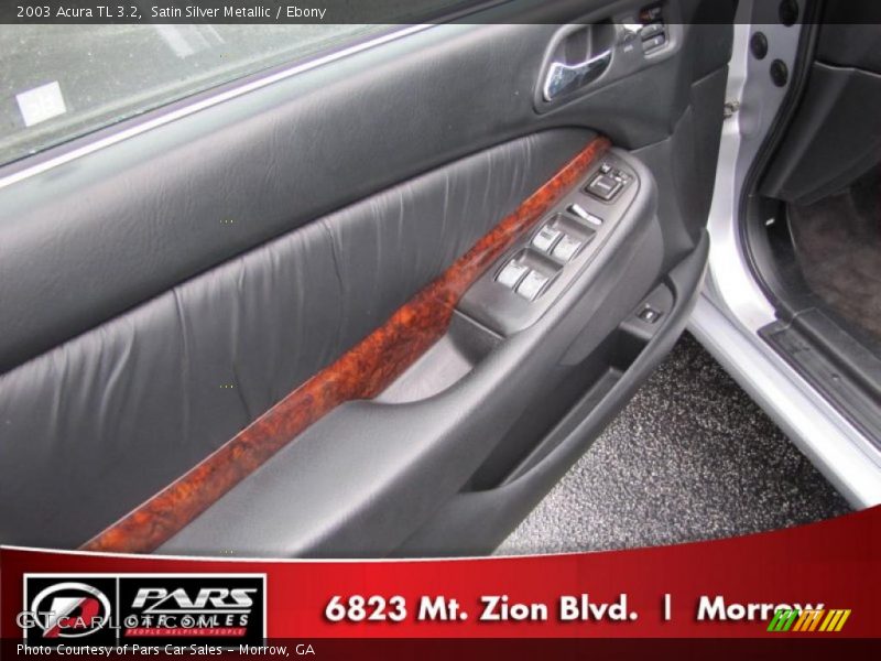 Satin Silver Metallic / Ebony 2003 Acura TL 3.2