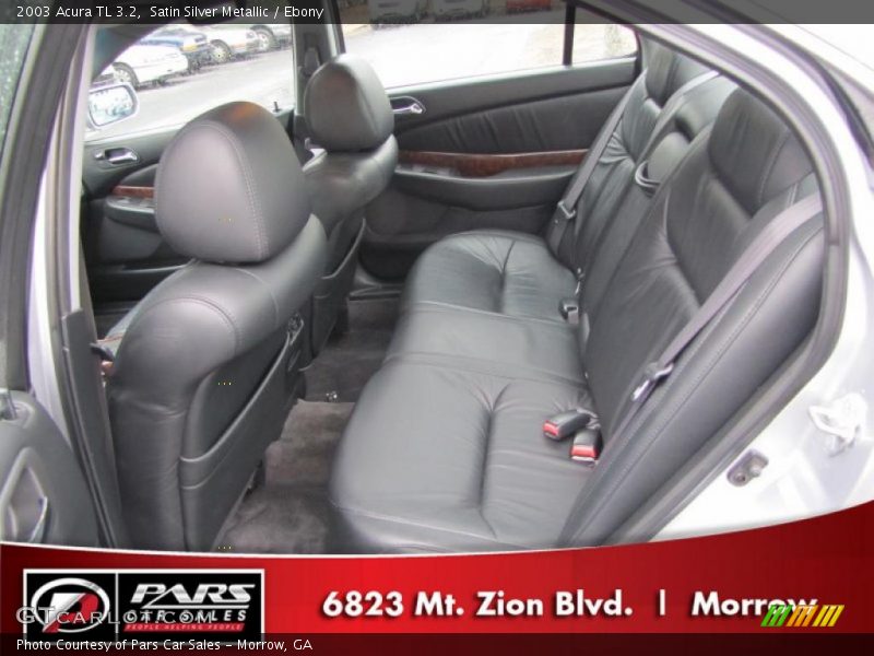 Satin Silver Metallic / Ebony 2003 Acura TL 3.2