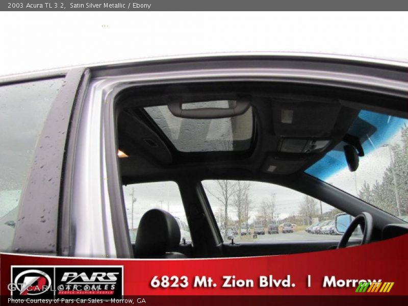 Satin Silver Metallic / Ebony 2003 Acura TL 3.2