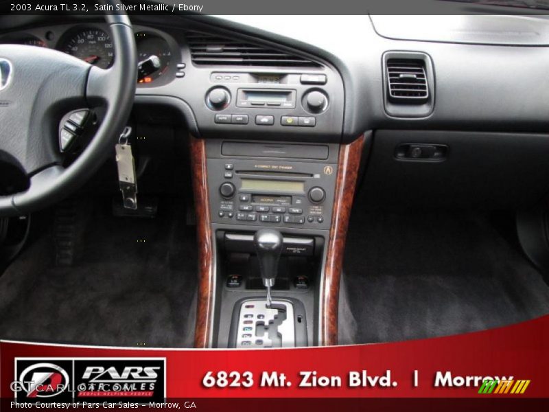 Satin Silver Metallic / Ebony 2003 Acura TL 3.2