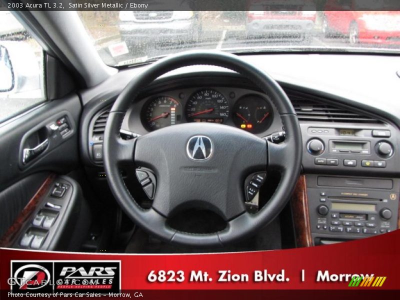Satin Silver Metallic / Ebony 2003 Acura TL 3.2