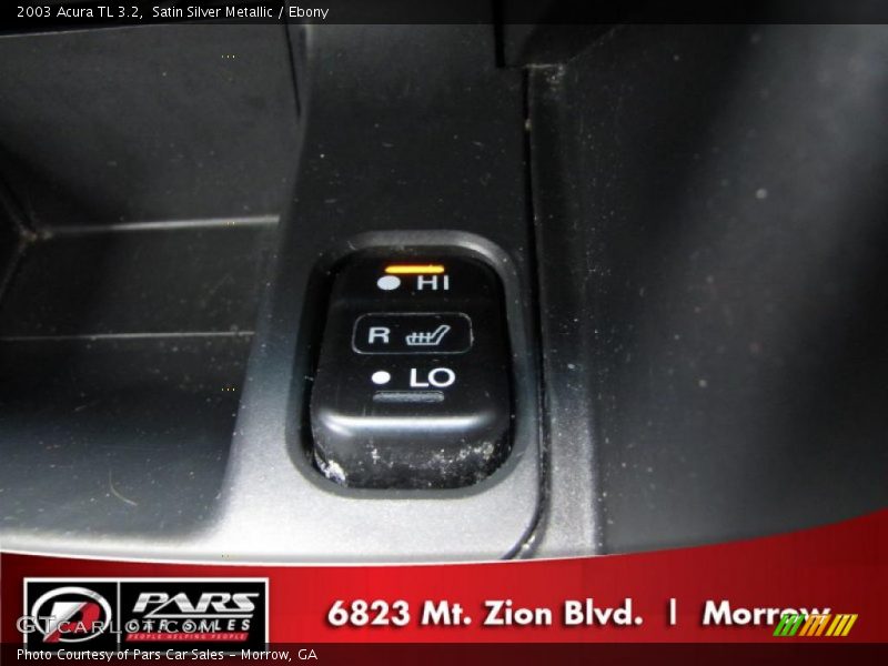 Satin Silver Metallic / Ebony 2003 Acura TL 3.2