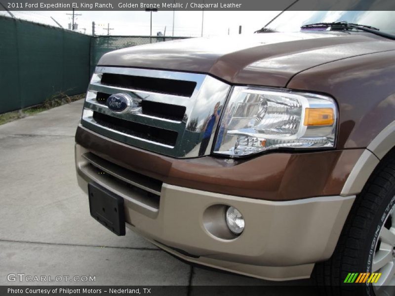 Golden Bronze Metallic / Chaparral Leather 2011 Ford Expedition EL King Ranch