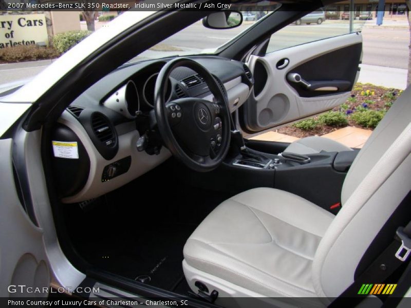  2007 SLK 350 Roadster Ash Grey Interior