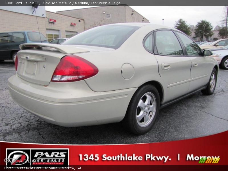 Gold Ash Metallic / Medium/Dark Pebble Beige 2006 Ford Taurus SE