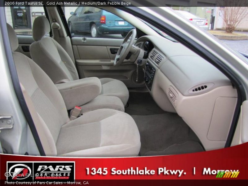 Gold Ash Metallic / Medium/Dark Pebble Beige 2006 Ford Taurus SE