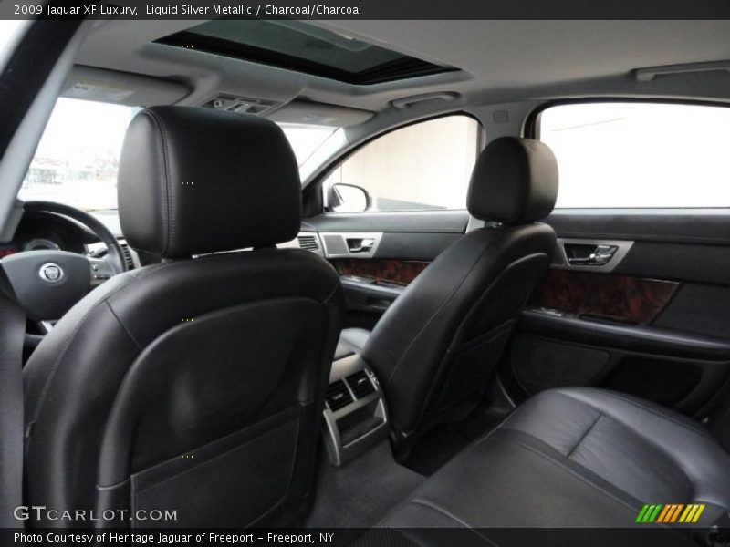Liquid Silver Metallic / Charcoal/Charcoal 2009 Jaguar XF Luxury