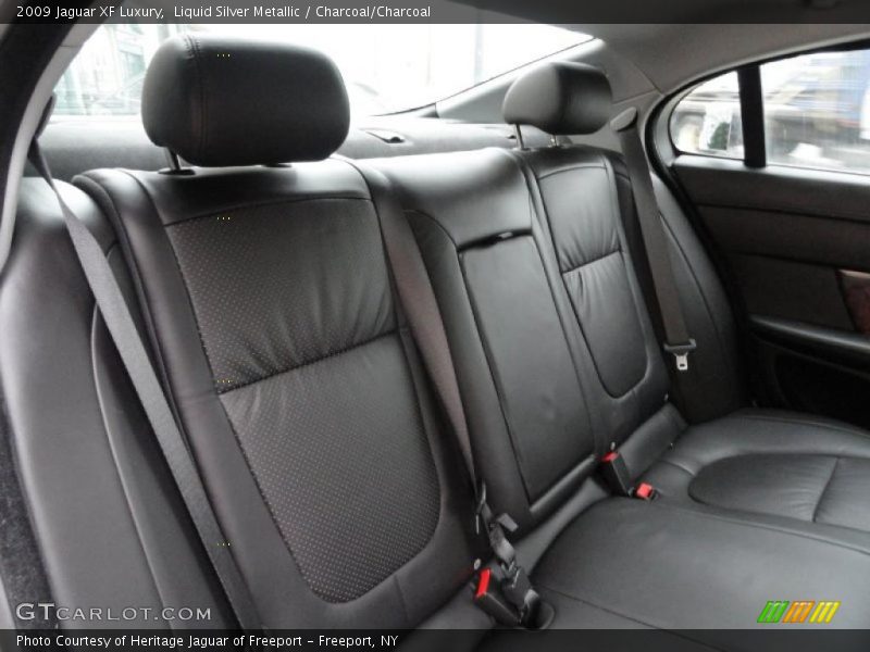 Liquid Silver Metallic / Charcoal/Charcoal 2009 Jaguar XF Luxury